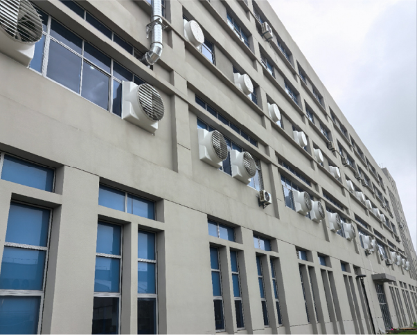 负压风机排风案例